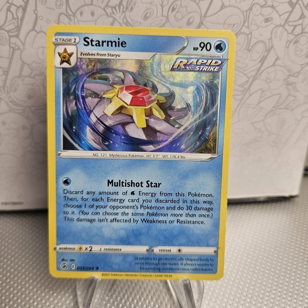 Starmie 053/264 Pokemon TCG Holo Rare